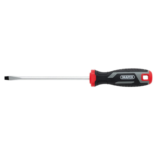 Draper Slotted Soft Grip Screwdriver SL6 x 150mm