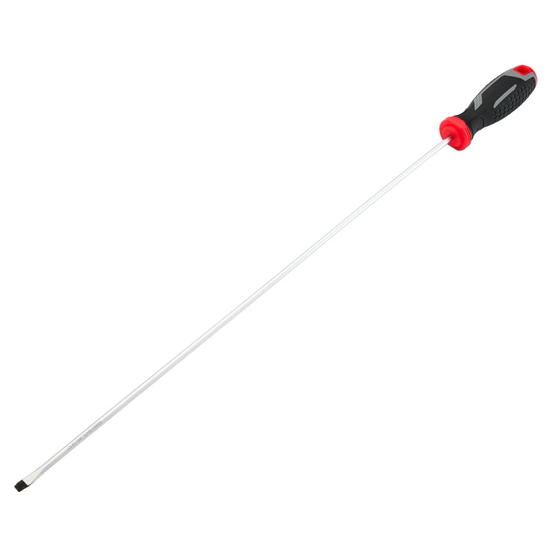Draper Slotted Soft Grip Screwdriver, Model SL5.5 - Multiple Lengths