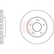 Apec 2 x Vented Front Brake Discs DSK3038