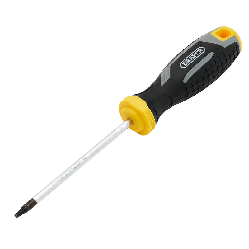 Draper TX-STAR® Screwdriver T15H x 100mm Soft Grip