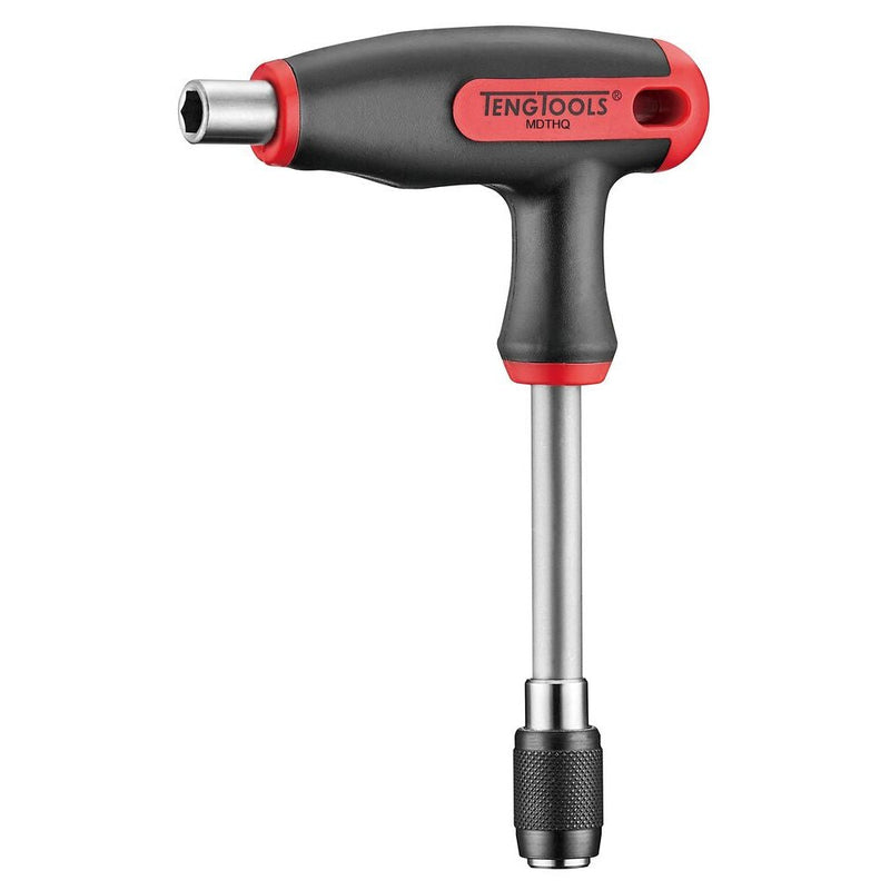 Teng Tools Bit Driver 1/4" T Handle Quick Chuck MDTHQ