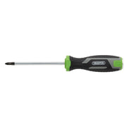 Draper Pound Thru Pozi Screwdriver PZ1 100mm