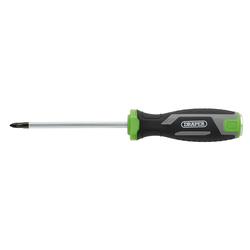 Draper Pound Thru Pozi Screwdriver PZ1 100mm