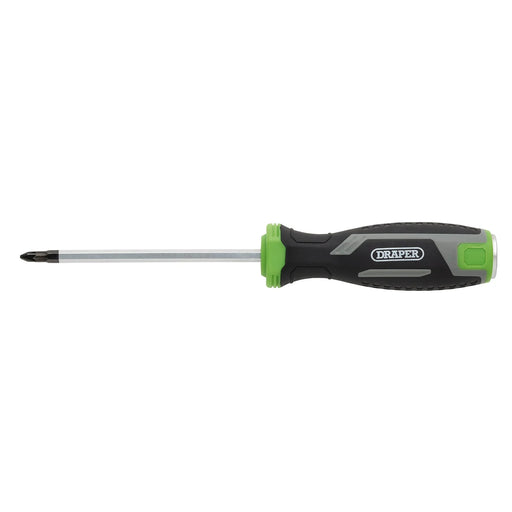 Draper Pound Thru Pozi Screwdriver PZ1 100mm