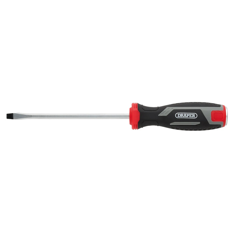 Draper Pound Thru Screwdriver SL5.5 x 125mm Soft Grip