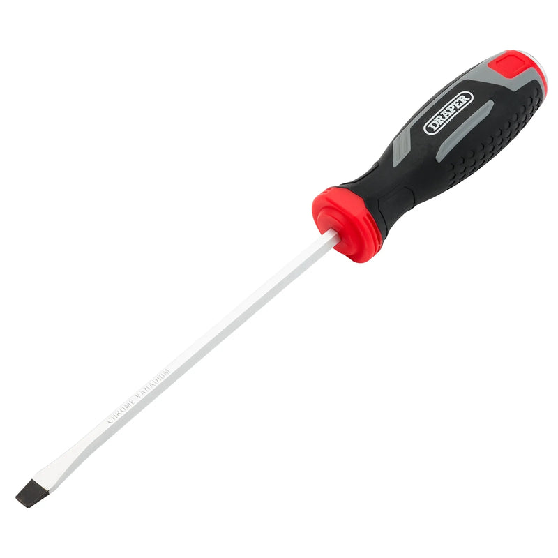 Draper Pound Thru Slotted Screwdriver SL6.5 x 150mm