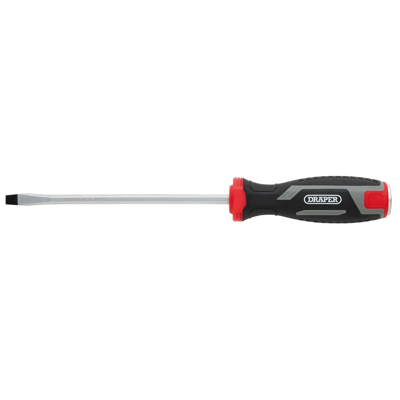 Draper Pound Thru Slotted Screwdriver SL6.5 x 150mm