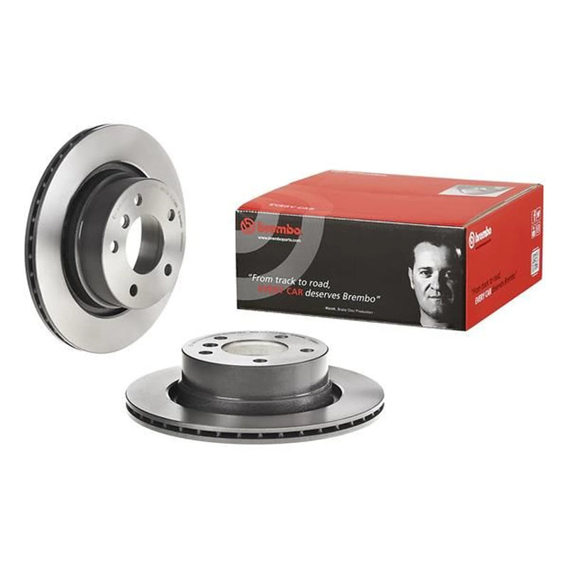Brembo 2 x Internally Vented Rear Brake Discs 09.9869.81