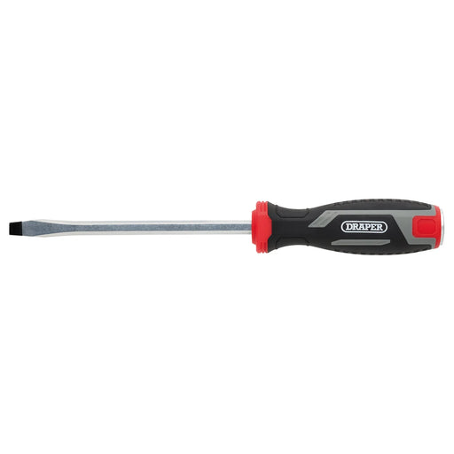Draper Pound Thru Slotted Screwdriver SL8 x 150mm