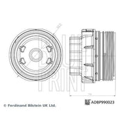 Blue Print Oil Filter Housing Cap ADBP990023