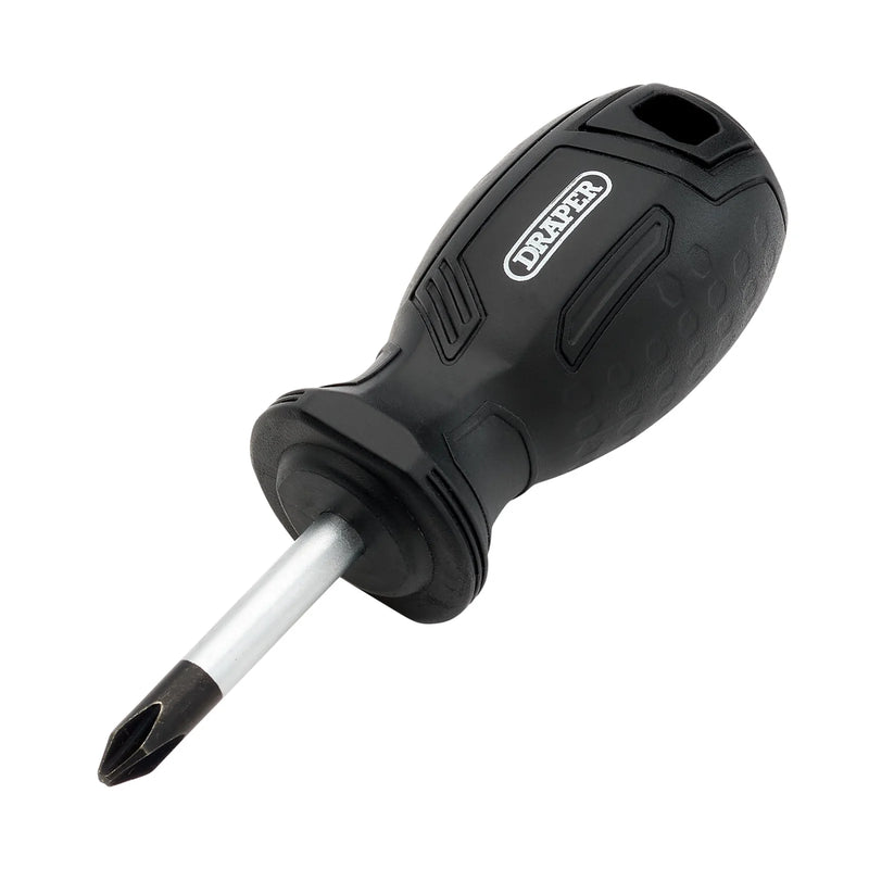 Draper Phillips Hard Grip Screwdriver, PH2 - Multiple Length Options