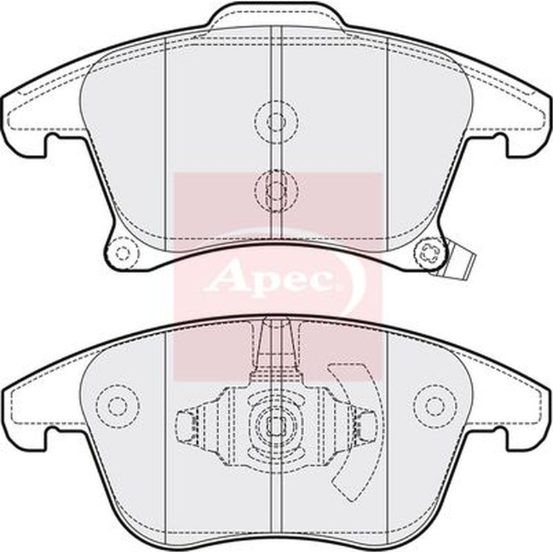 Apec Front Brake Pad Set PAD2070