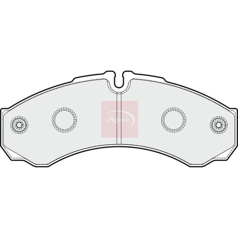 Apec Rear Brake Pad Set PAD1920