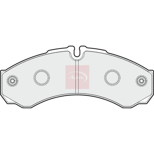 Apec Rear Brake Pad Set PAD1920