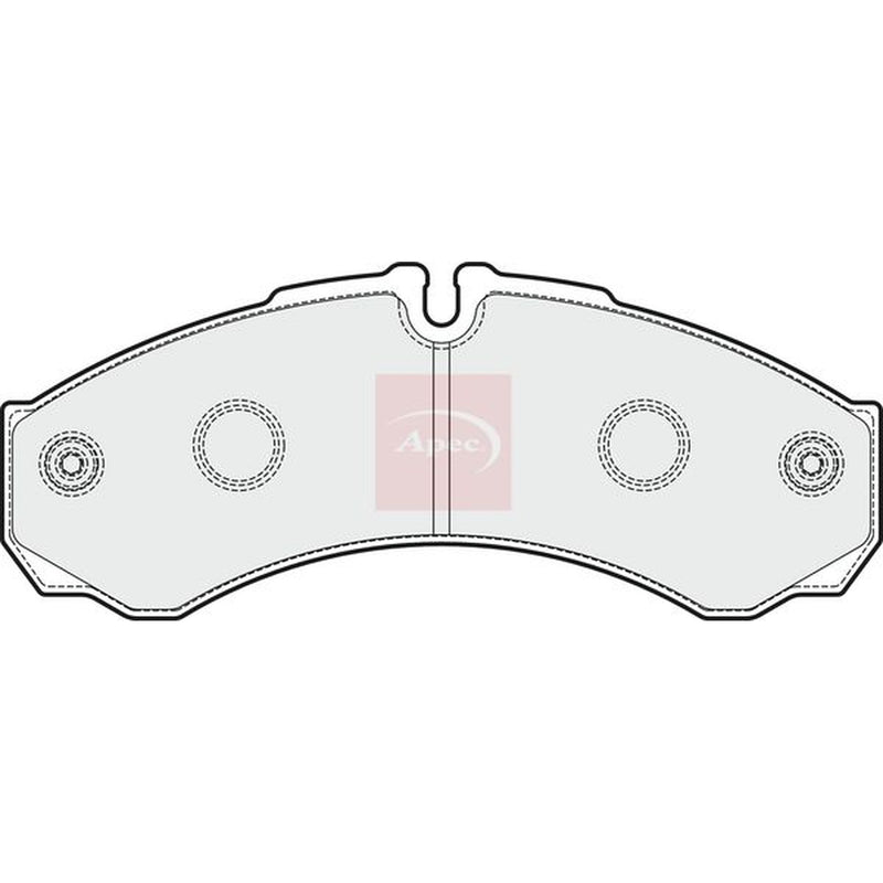 Apec Rear Brake Pad Set PAD1920