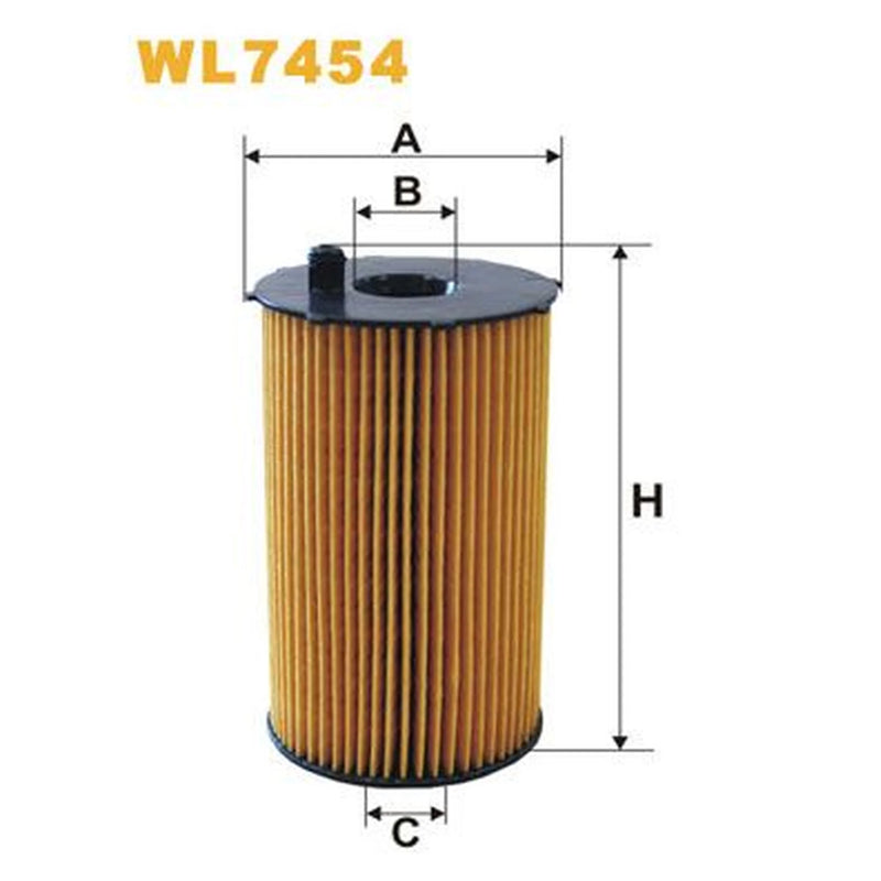 WIX Engine Oil Filter WL7454