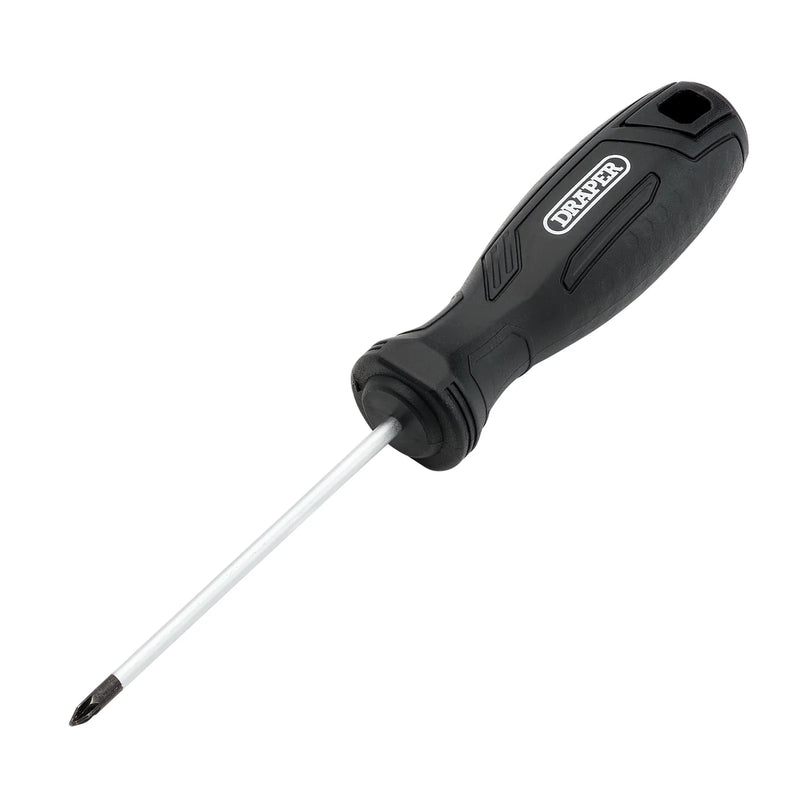 Draper Pozi Hard Grip Screwdriver PZ0 75mm