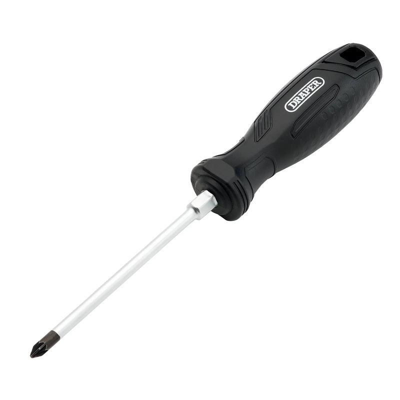 Draper Pozi Hard Grip Screwdriver PZ1 100mm