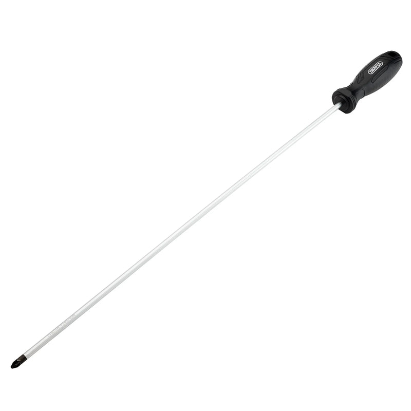 Draper Pozi Hard Grip Screwdriver, PZ2 - Multiple Length Options