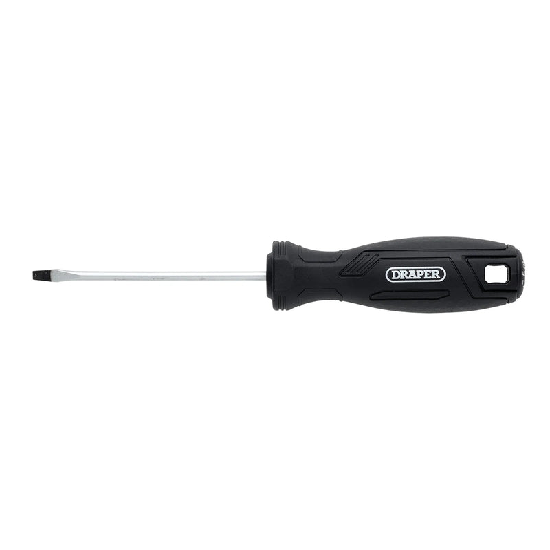 Draper Slotted Hard Grip Screwdriver 3 x 75mm