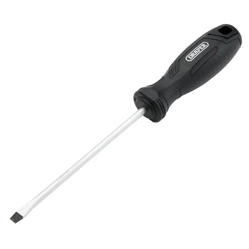 Draper Slotted Screwdriver, Hard Grip, Magnetic Tip