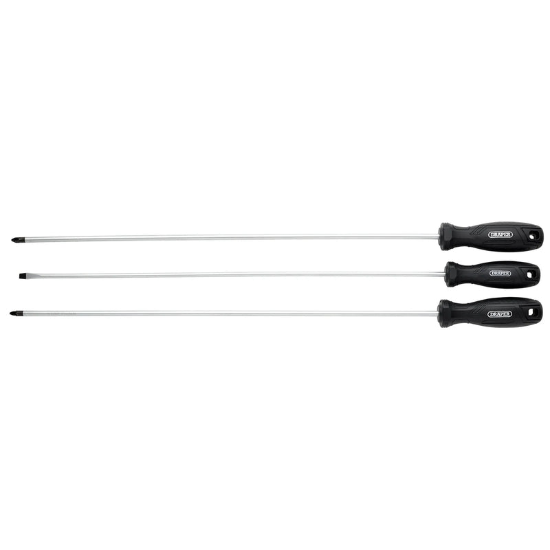 Draper Long Reach Screwdriver Set 3 Piece