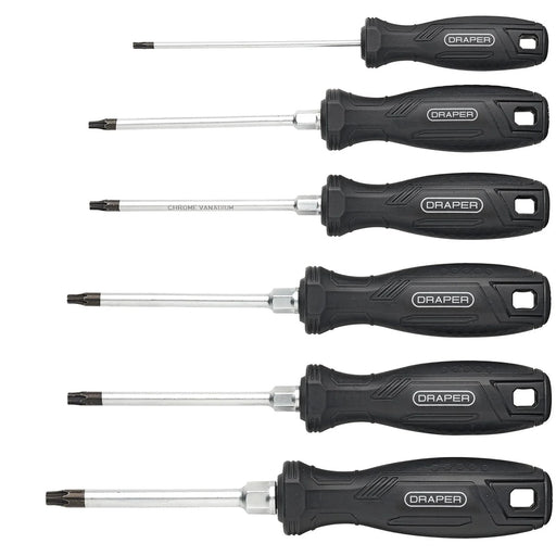 Draper TX-STAR® Screwdriver Set 6 Piece with Hard Grip