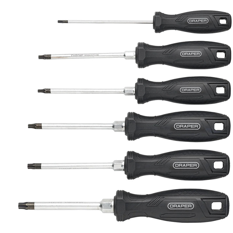 Draper TX-STAR® Screwdriver Set 6 Piece with Magnetic Tips