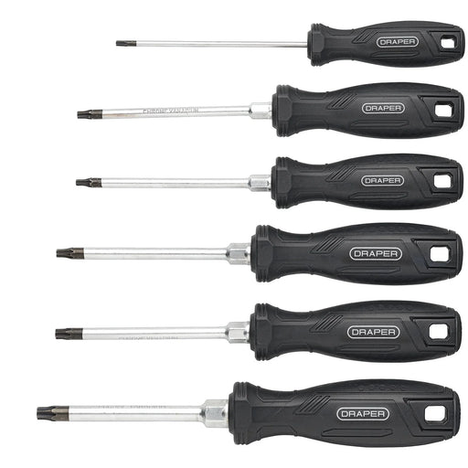 Draper TX-STAR® Screwdriver Set 6 Piece with Magnetic Tips