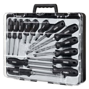 Draper Hard Grip Screwdriver Set 14 Piece with Magnetic Tips