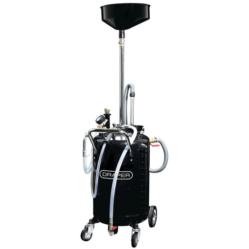Draper Suction Oil Drainer 110L with Vacuum Attachment