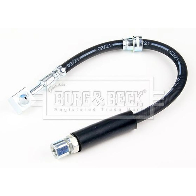 Borg & Beck Brake Hydraulic Hose Line Front Left BBH6705