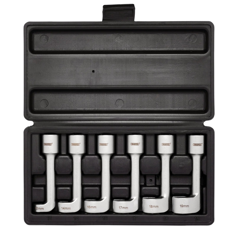 Draper Diesel Injector Line Socket Set 1/2" Sq. Dr. 6 Piece