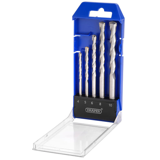 Draper TCT Masonry Drill Bit Set 5 Piece