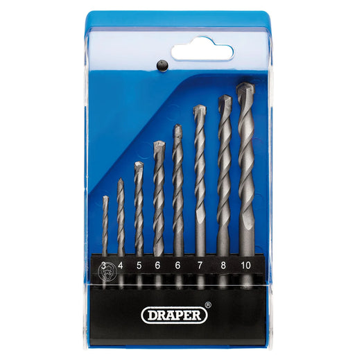 Draper TCT Masonry Drill Bit Set 7 Piece