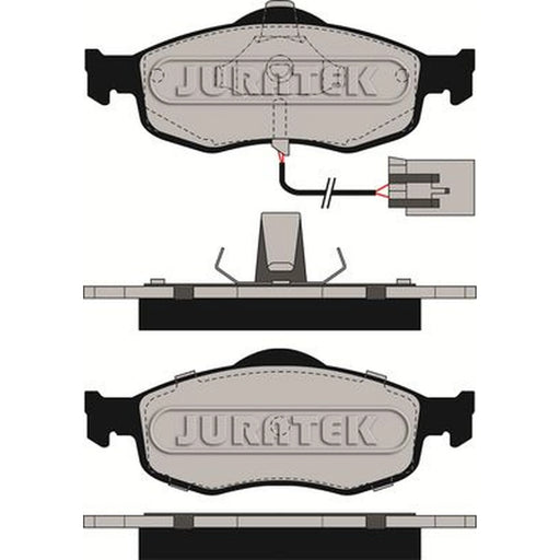 Juratek Front Brake Pad Set JCP766