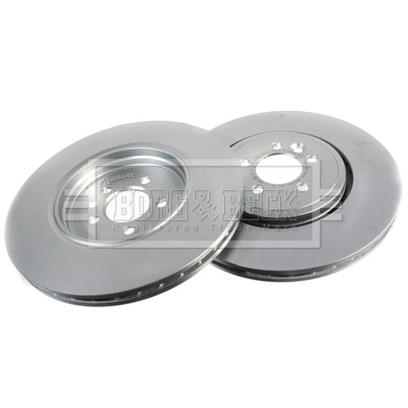 Borg & Beck 2 x Vented Front Brake Discs BBD4696