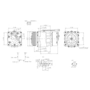 Hella Air Conditioning Compressor 8FK 366 200-641