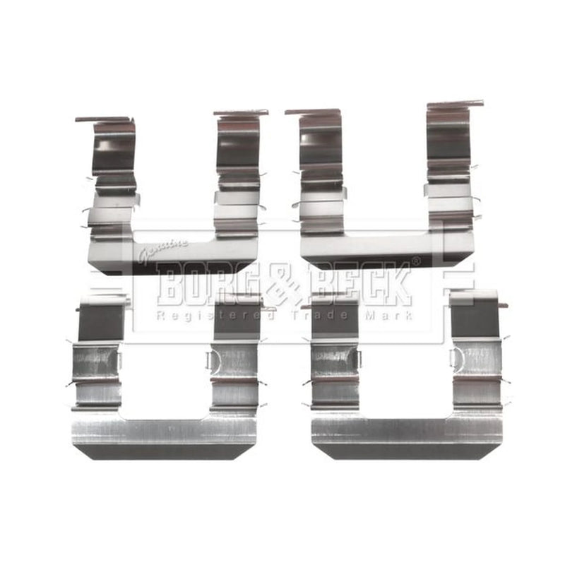 Borg & Beck Brake Pad Accessory Fitting Kit Front BBK1252
