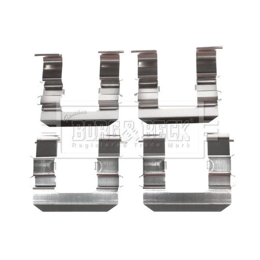 Borg & Beck Brake Pad Accessory Fitting Kit Front BBK1252