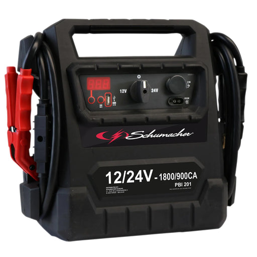 Schumacher 12/24V Booster PBI201 1800/900CA Jump Starter