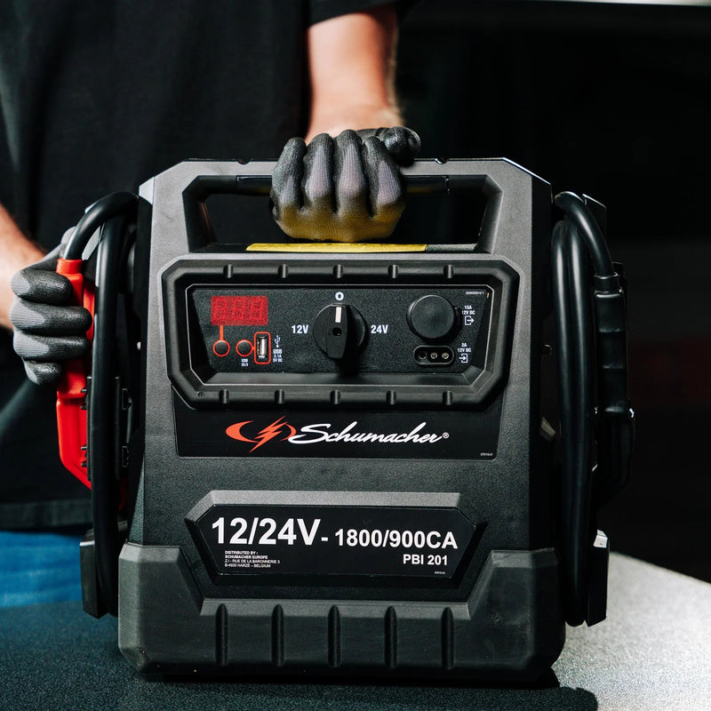 Schumacher 12/24V Booster PBI201 1800/900CA Jump Starter