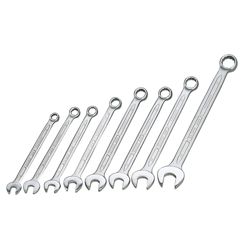 Elora Long Metric Combination Spanner Set 8 Piece