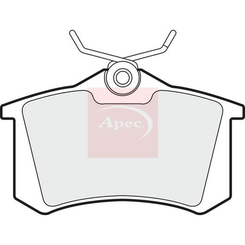 Apec Rear Brake Pad Set PAD533