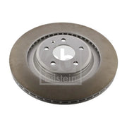 Febi 2 x Internally Vented Rear Brake Discs 36454