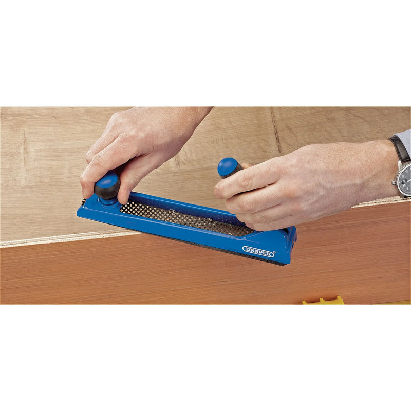 Draper Adjustable Handle Multi-Rasp Wood Plane 255mm