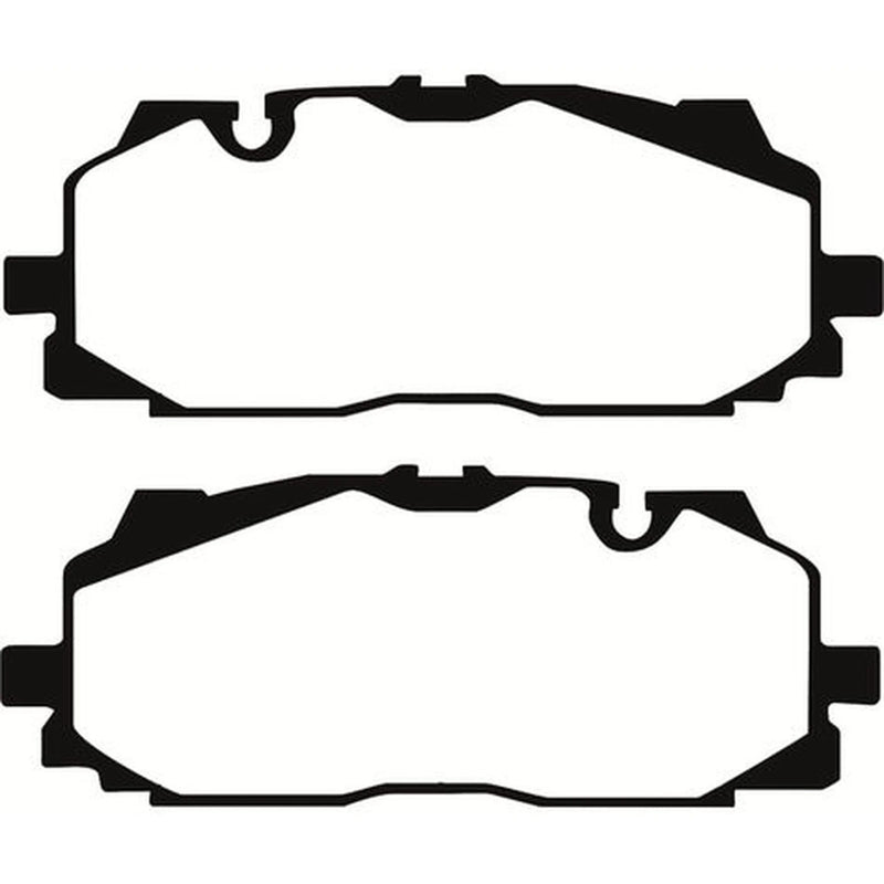 Abtex Front Brake Pad Set PLU2418