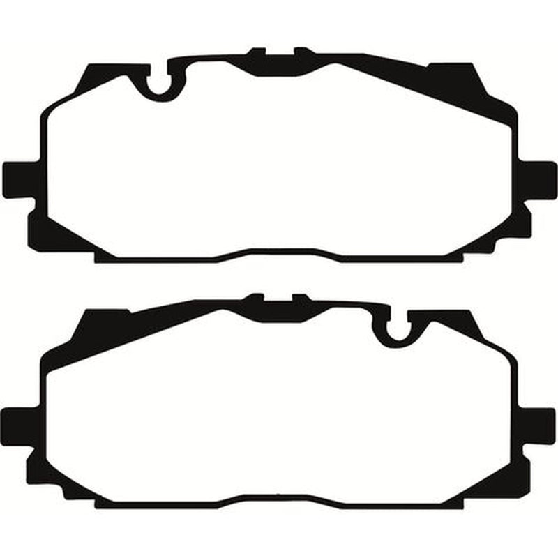 Abtex Front Brake Pad Set PLU2418