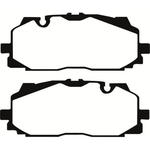 Abtex Front Brake Pad Set PLU2418