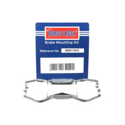 Borg & Beck Brake Pad Accessory Fitting Kit Front BBK1402